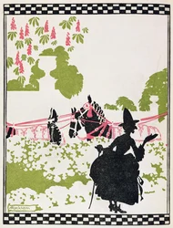 チャールズペローの「シンデレラ」の妖精の神の母とコーチ